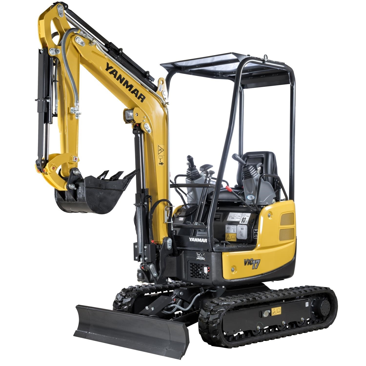 Mini-Pelles 0 - 2 t ViO17 Yanmar - Locatrax